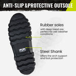 anti-slip and protective outsole