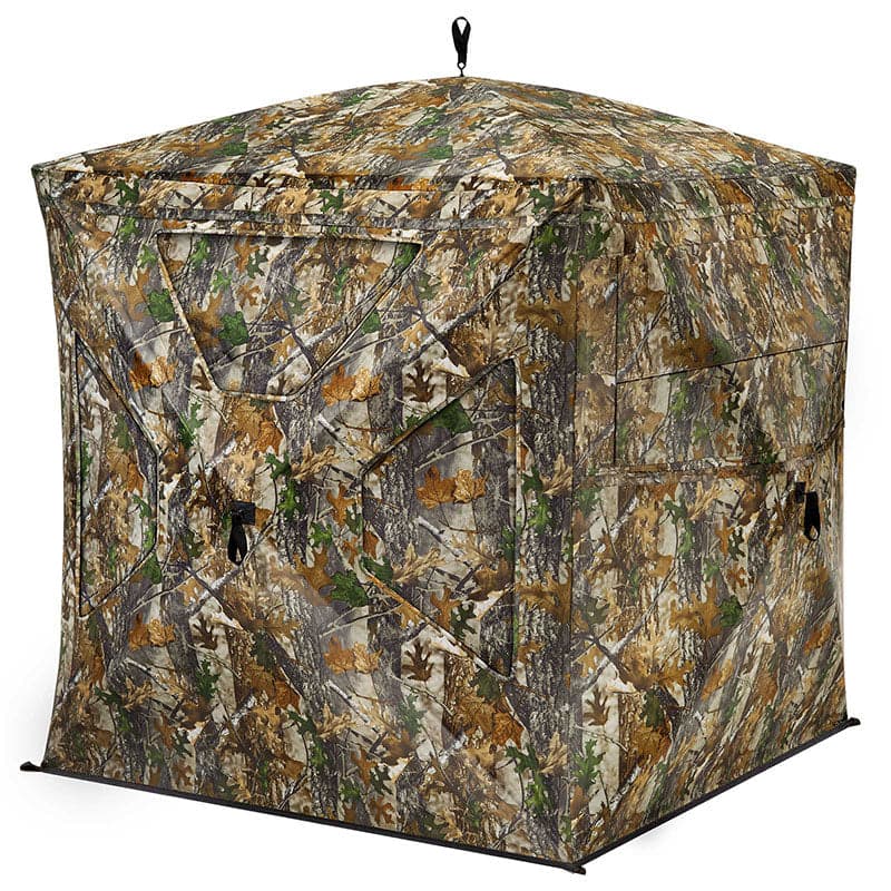 TideWe See Through Ground Blinds With Sliding Windows for Deer Hunting