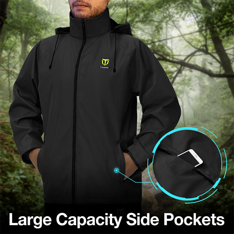 TideWe Rain Suit, Waterproof Breathable Lightweight Rain Coat & Pant