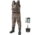 TideWe waders with 100% waterproof phone bag