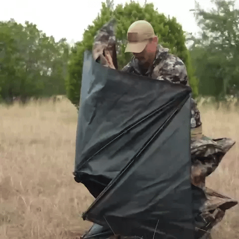 2-3 Person TideWe hunting blind with Popup design