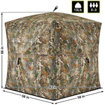 2-3Person TideWe hunting blind size