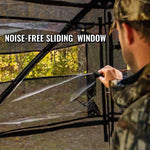2-3 Person TideWe hunting blind with noise-free slide window