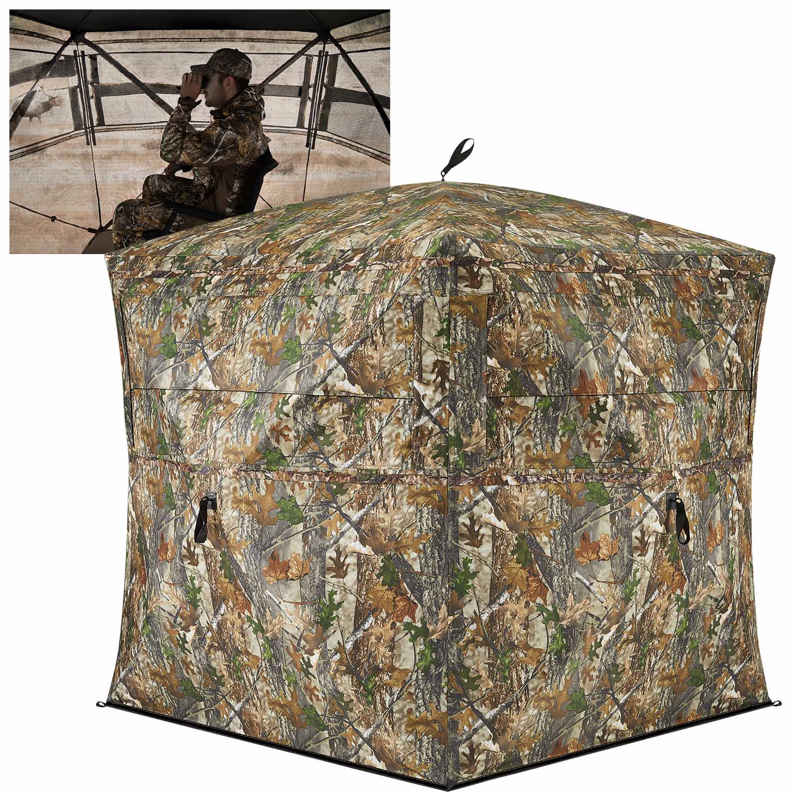 2-3Person see-through hunting blind