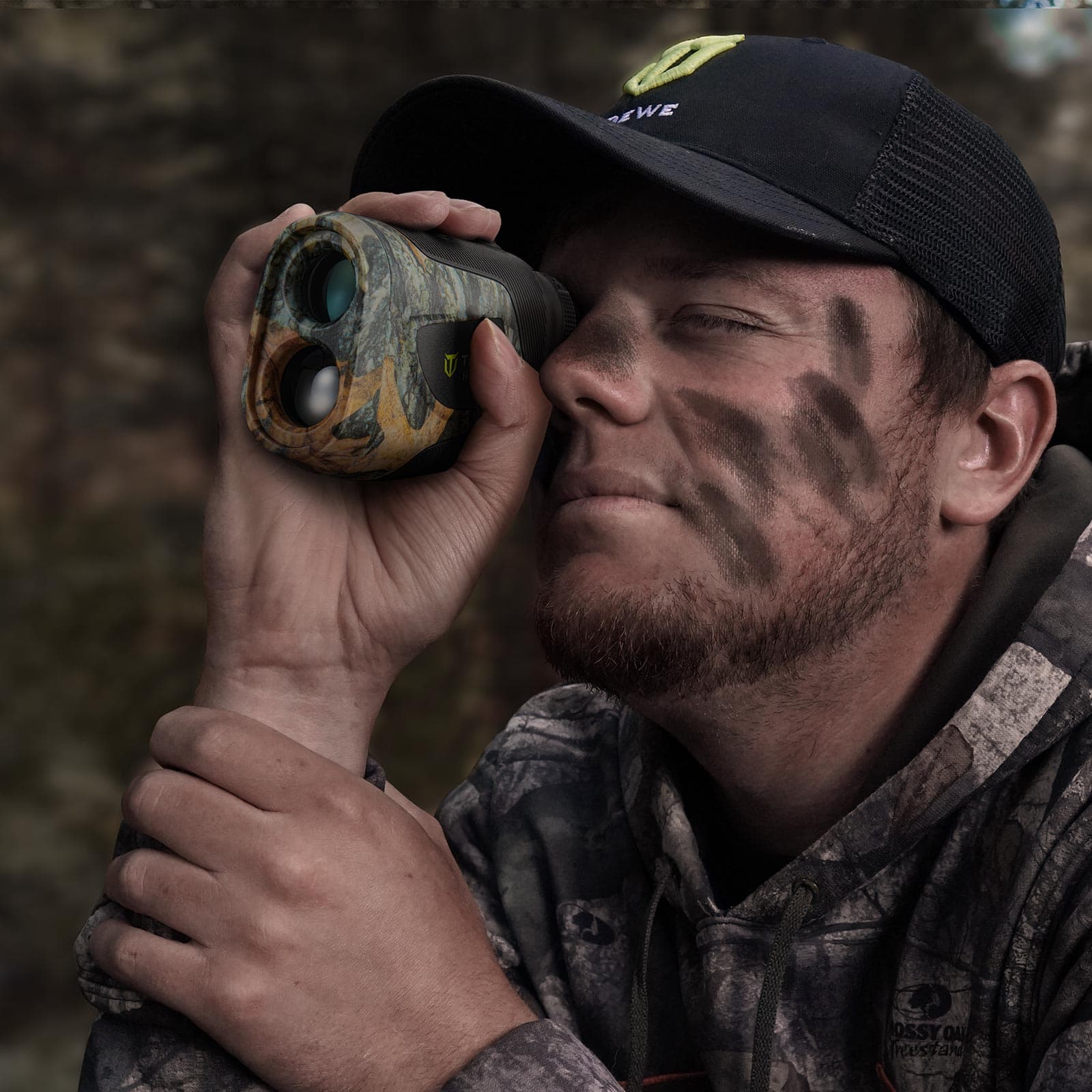 TideWe Camo Deer Hunting Rangefinder 700/1000Y Laser Range Finder