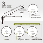 hunting rangefinder with 3 modes