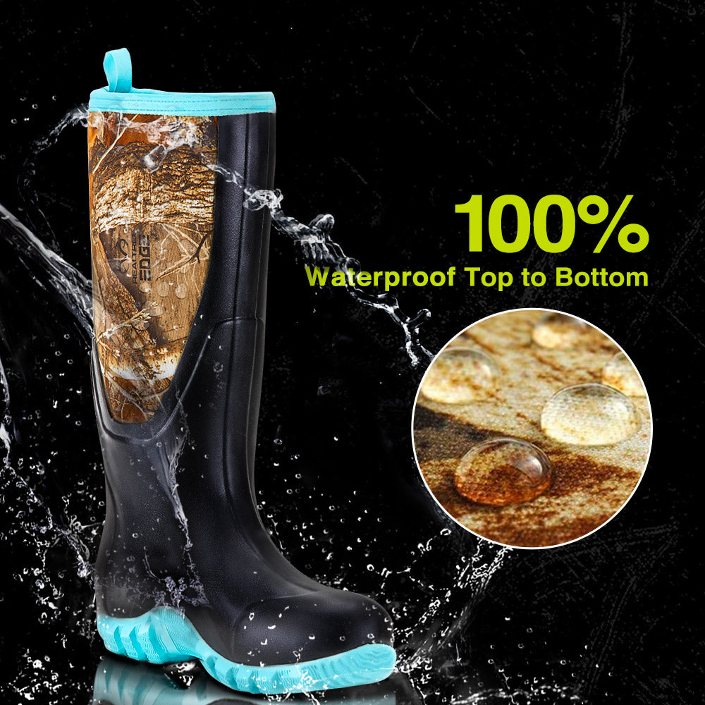 Women Muck Rain Boots 100% waterproof